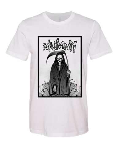 White Grim Reaper T-Shirt